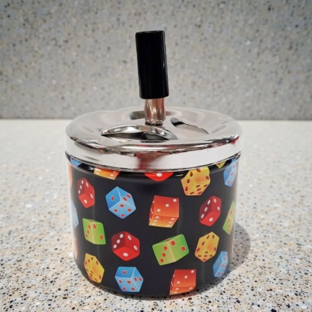 ПЕПЕЛНИК МЕТАЛЕН 6.5/9 СМ Пепелници, запалки и кибрити