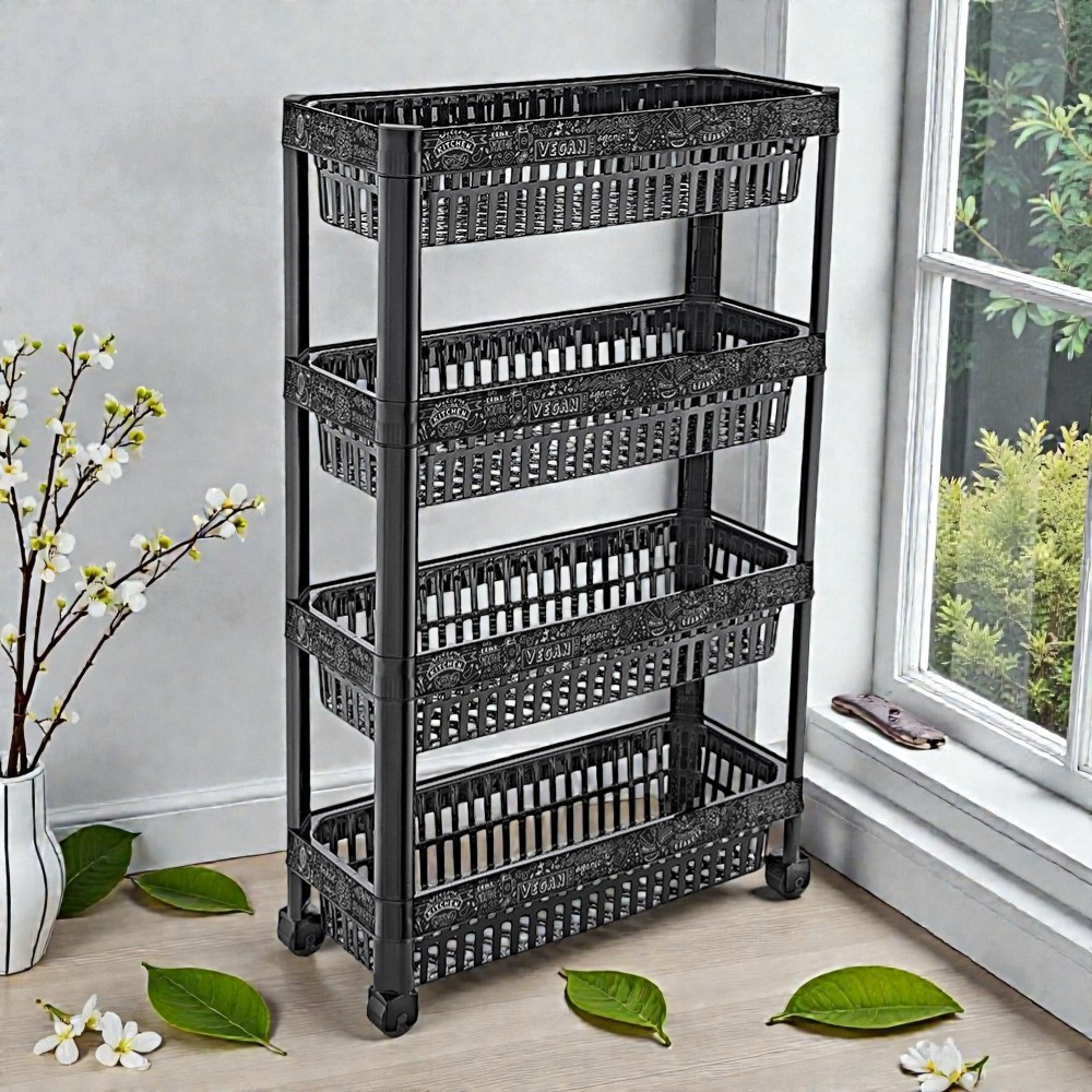 Многофункционален стелаж на 4 нива  Стелажи за плодове и зеленчуци