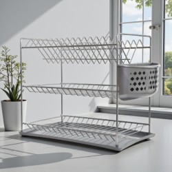 СУШИЛНИК ЗА ЧИНИИ PARMASH, 3-КА НИКЕЛ С ПЛАСТМАСОВ КОШ СУШИЛНИК ЗА ЧИНИИ PARMASH, 3-КА НИКЕЛ С ПЛАСТМАСОВ КОШ