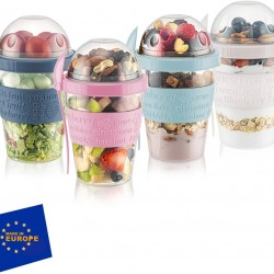 ЧАША ЗА МЮСЛИ С КАПАК И ЛЪЖИЧКА ЧАША ЗА МЮСЛИ С КАПАК И ЛЪЖИЧКА Купи ПВЦ