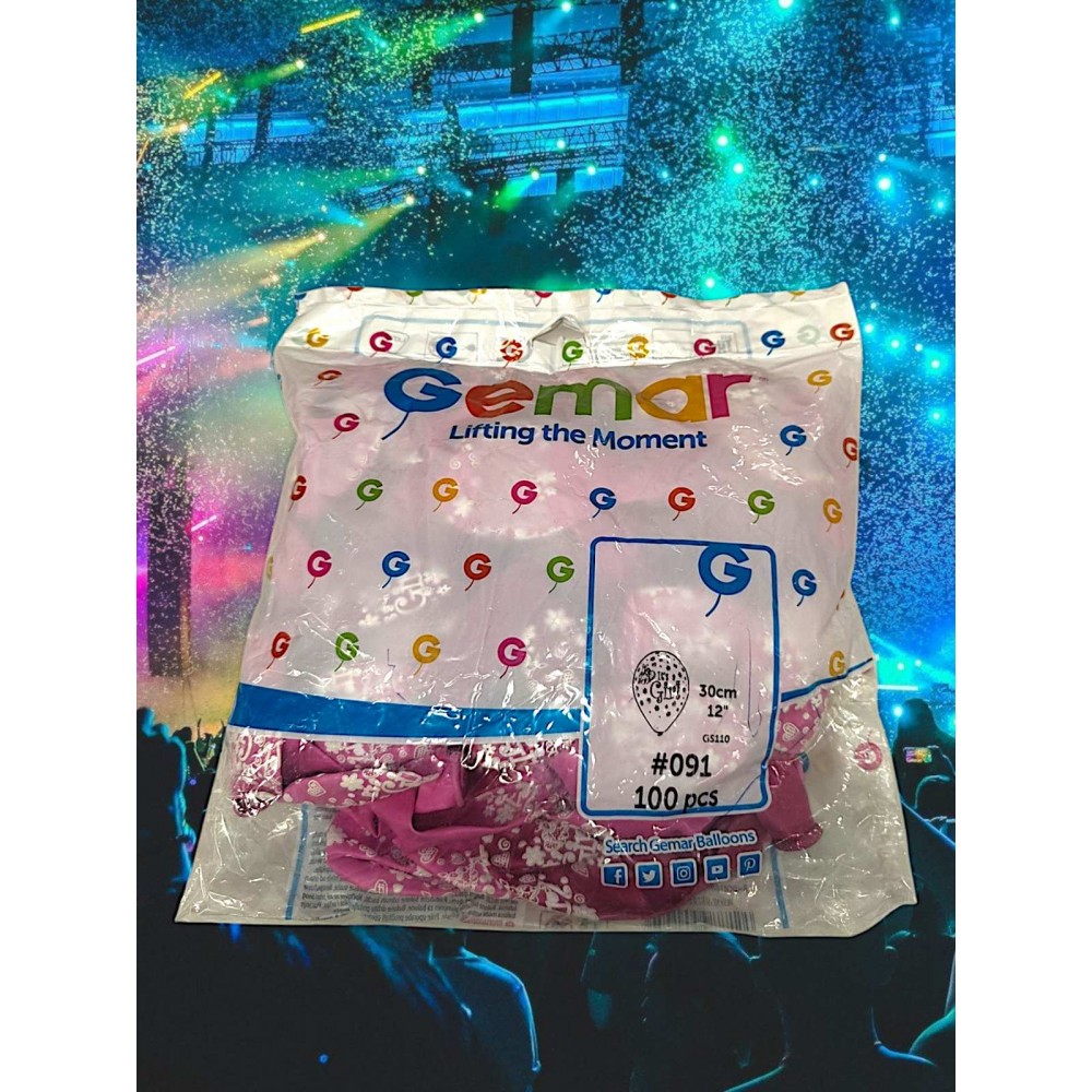 Балони 100бр. бебешки 12" 