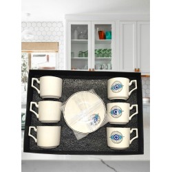 Чаши за кафе 6бр. "Синьо око" 100 мл