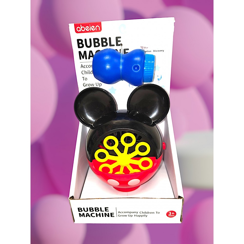 Машинка за сапунени мехури "Mickey" Машинка за сапунени мехури "Mickey"