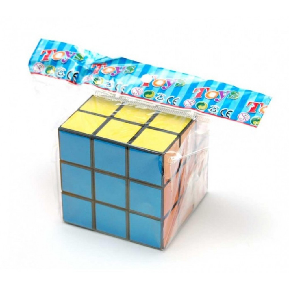 Куб Рубик 5см малък с лепенки 