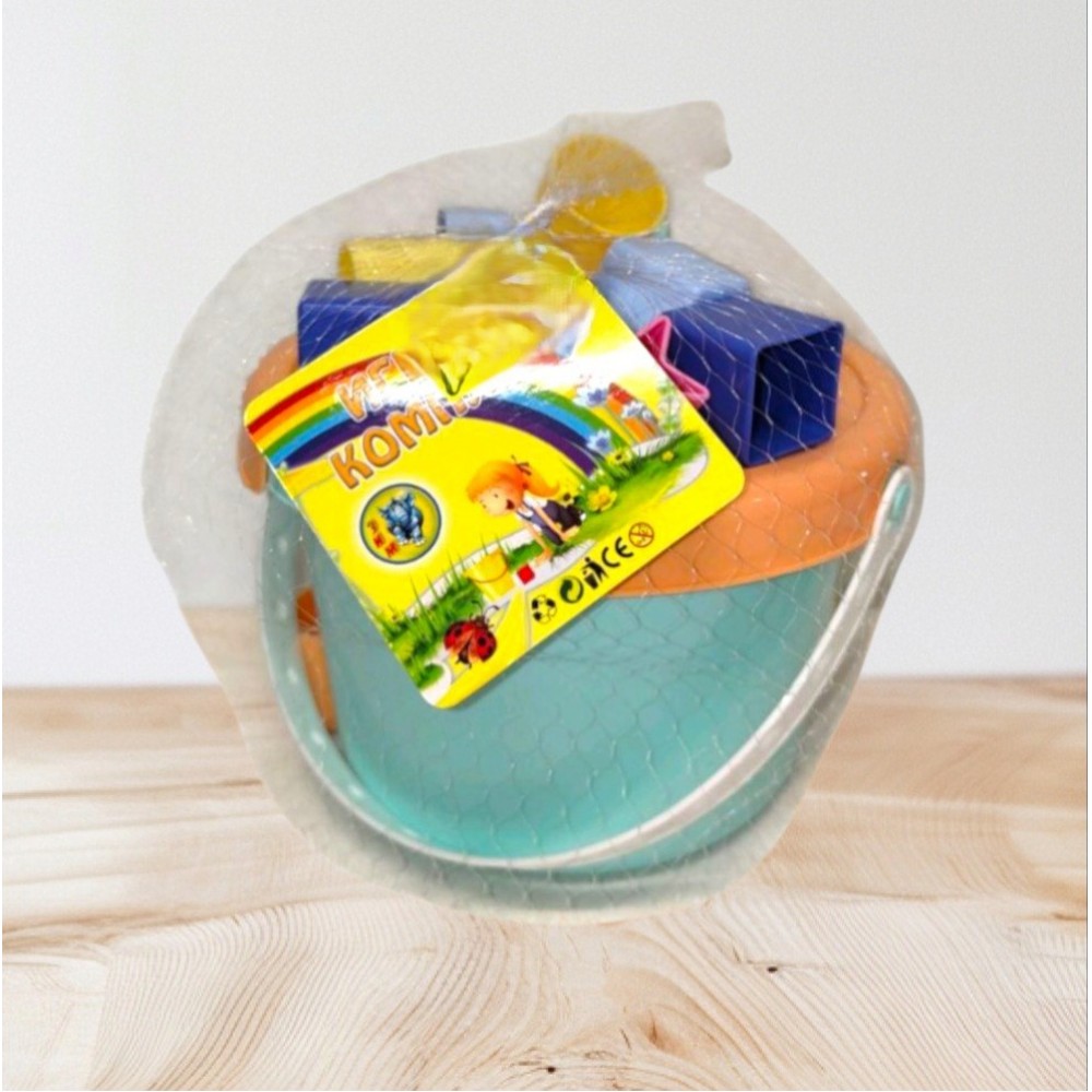 Плажна кофа с формички и прибори 