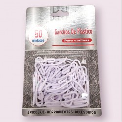 Куки за завеса баня 50бр.