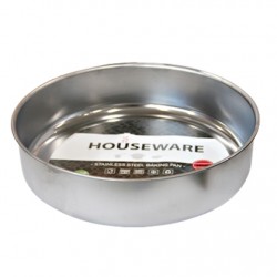 Тава хром кръг ДЪЛБОКА ф28*7.0cm HOUSEWARE Тава хром кръг ДЪЛБОКА ф28*7.0cm HOUSEWARE