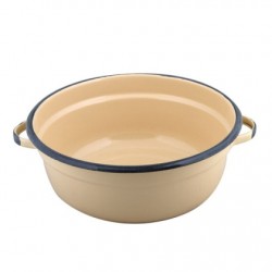 Кастрон 22см с дръжки елайл