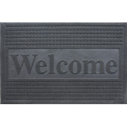 Изтривалка "WELCOME" 40x60cm СИВО Стелки за баня, прагове и врати
