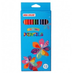 МОЛИВИ 12БР. MBA COLOUR Тетрадки,скицници,блокове и др.