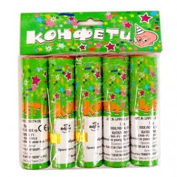 КОНФЕТИ 5БР. В СТЕК Парти артикули