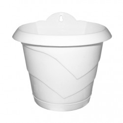 Саксия стенна МН Ф14 бяла Саксия стенна МН Ф14 бяла Саксии и сандъци