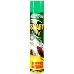 СПРЕЙ ПРОТИВ НАСЕКОМИ SMARTLINE 400МЛ Препарати и ароматизатори