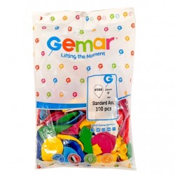 Балони микс 100бр А80 Парти артикули