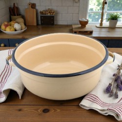 Кастрон 22см с дръжки елайл