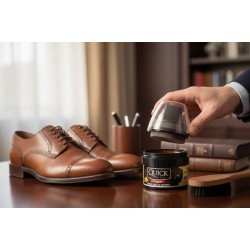 БОЯ ЗА ОБУВКИ QUICK КАФЯВА Препарати и ароматизатори