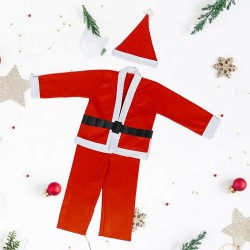 Коледен костюм за момче от 6 до 9 години КАДИФЕ Коледна украса 