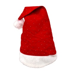 Коледна  шапка  с камъчета Коледна украса 