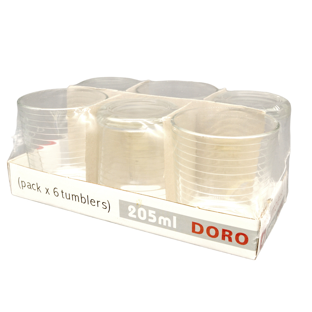 Чаши за водка Doro, 250 мл Чаши за водка Doro, 250 мл Стъклени чаши