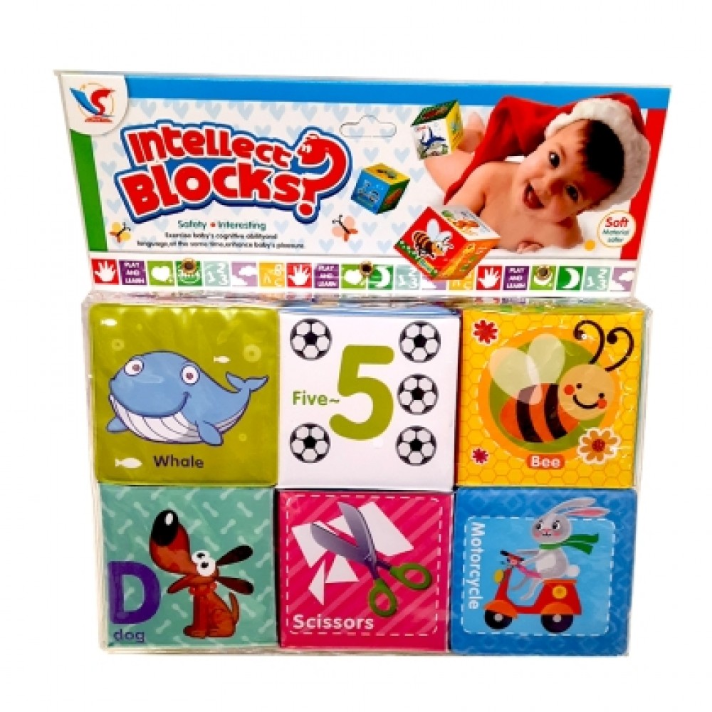 Меки кубчета в плик Играчки за момчета