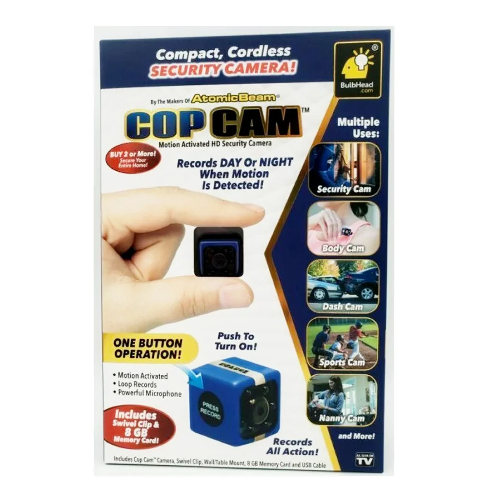 Камера COP CAM Mini 176100 на ниска цена от китайски магазин всич