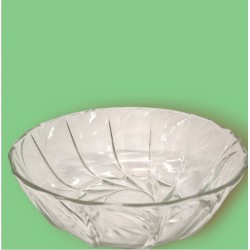 Купа стъклена извита 9" нова
