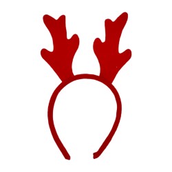 Коледна диадема с рога Коледна украса 