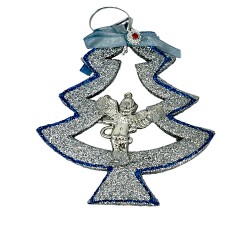 Коледна висулка - елхичка от стереопор Коледна украса 