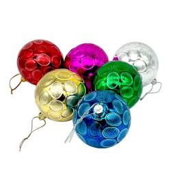 Коледна  топки за елха 6бр. 7см. Коледна украса 