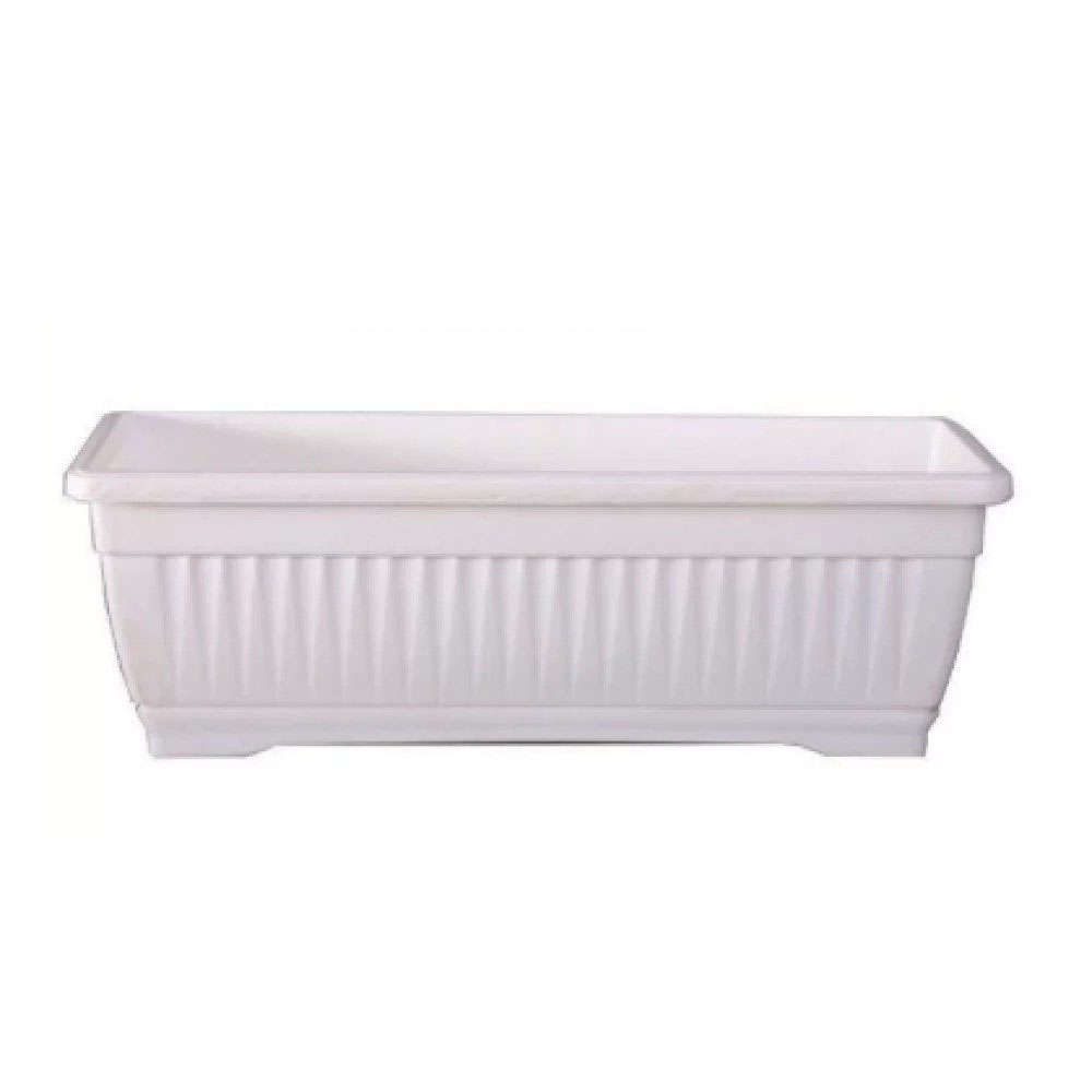 Сандък 40 см бял Саксии и сандъци