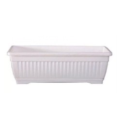Сандък 40 см бял Саксии и сандъци
