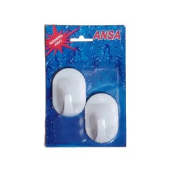 Закачалка пластмаса лепяща Анса 2бр Простиране, гладене и закачалки