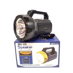 Фенер соларен с радио