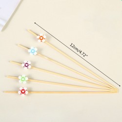 Сабички за хапки дървени MIX 25бр Други кухненски принадлежности