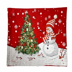 КАЛЪФКА ЗА ВЪЗГЛАВНИЦА С КОЛЕДНИ МОТИВИ 44/44СМ. Покривки, мушами и хавлии