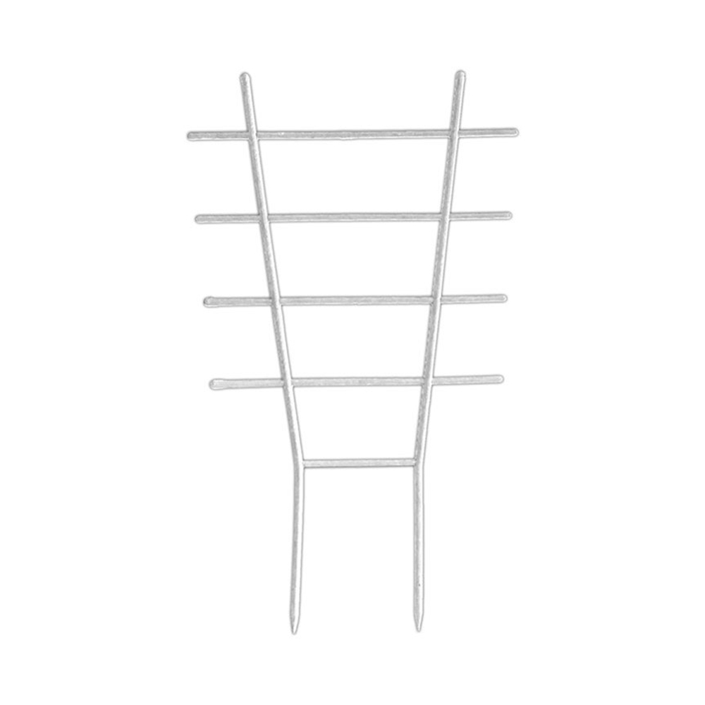 Стълбичка за цветя 38 см. бяла Саксии и сандъци